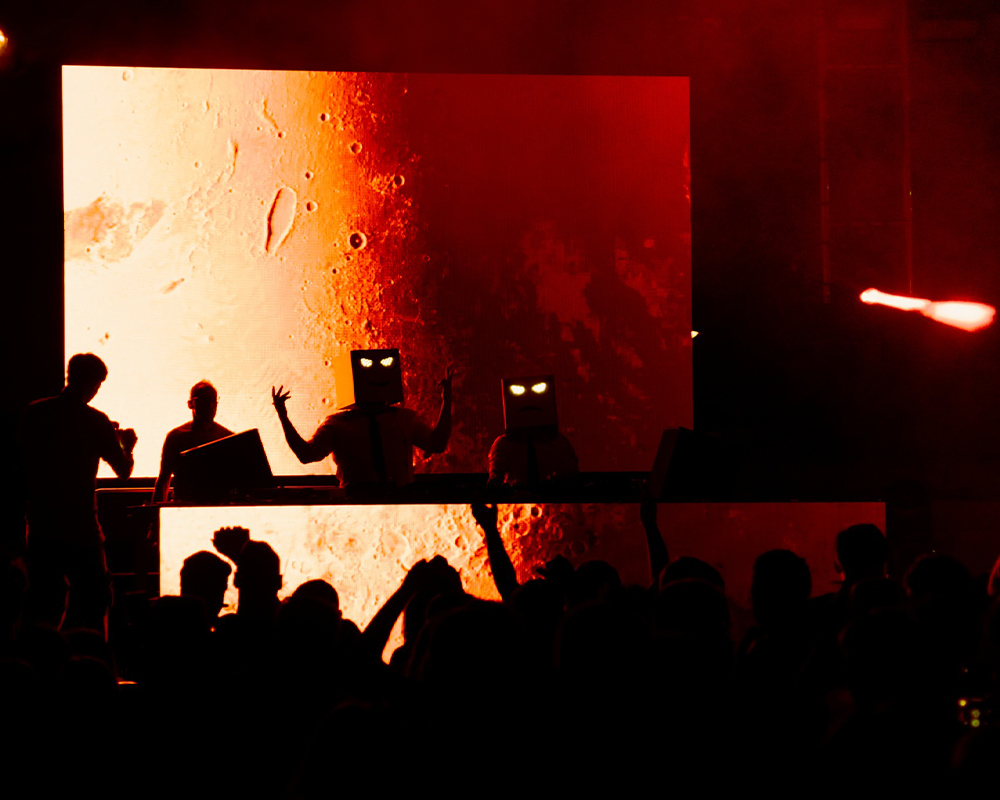 djs from mars sul palco del festival